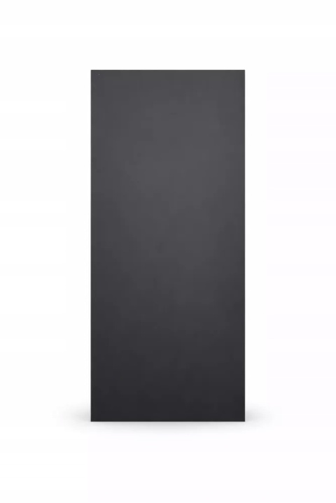 Płyta ŚCIENNA Panel wodoodporny CZARNY MATOWY PVC 280x122x0,3cm