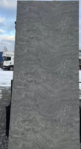 Płyta ŚCIENNA Panel wodoodporny PVC BALNEO GREY 280x122x0,3cm MATOWA