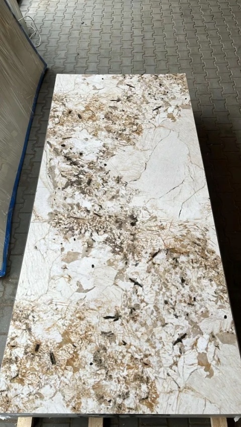 Płyta ŚCIENNA Panel wodoodporny PVC PATAGONIA BROWN 280x122x0,3cm POŁYSK