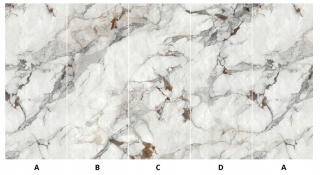 Płyta Węglowa wodoodporna HARDSTONE GOLD GRANDE 280x110x0,5cm Matowa