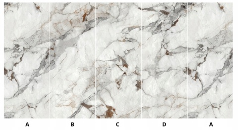 Płyta Węglowa wodoodporna HARDSTONE GOLD GRANDE 280x110x0,5cm Matowa