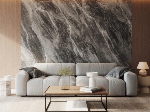 Płyta węglowa WPC/SPC RW 010 PANEL CUSTOM GRIS 280x110x0,5cm POŁYSK