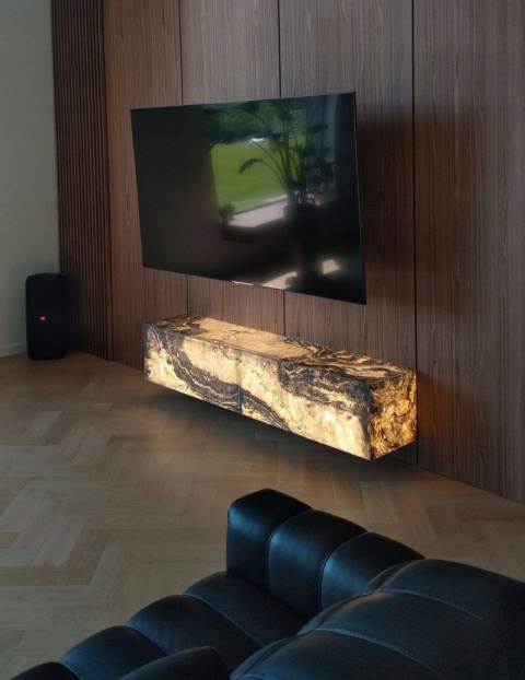 Kamień w rolce Fornir do podświetlenia Autumn Rustic 122x244x0,2 cm