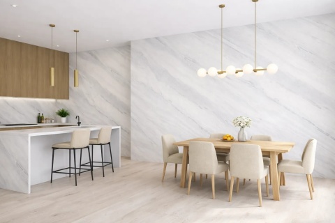 Kamień w rolce Fornir kamienny Naturalny Arctic Stone 122x280x0,3 cm