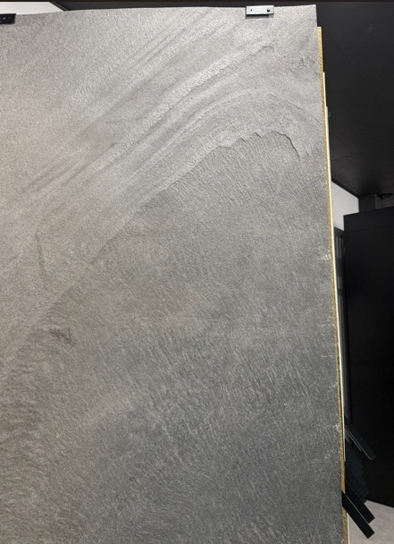 Kamień w rolce Fornir kamienny Naturalny BORG GREY 122x244x0,3 cm