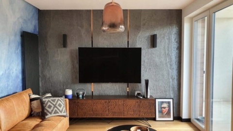 Kamień w rolce Fornir kamienny Naturalny BORG GREY 122x61x0,3 cm