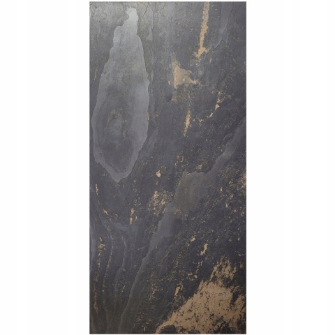 Kamień w rolce Fornir kamienny Naturalny Black Slate Gold 122x61x0,2 cm