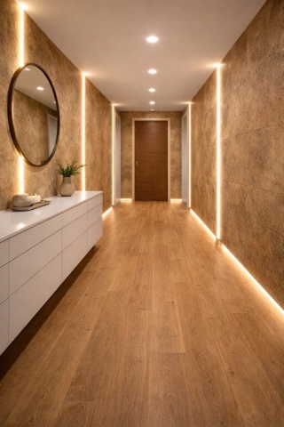 Kamień w rolce Fornir kamienny Naturalny EARTH BRONZE 122x280x0,3 cm