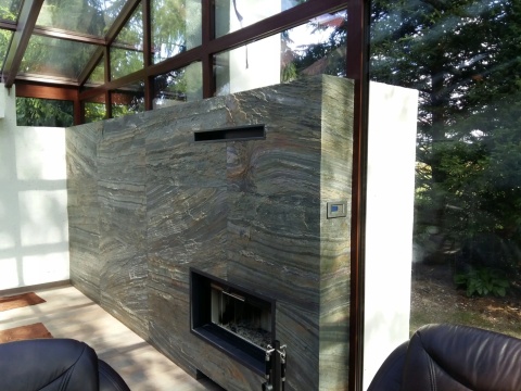 Kamień w rolce Fornir kamienny Naturalny FOREST 122x61x0,3 cm
