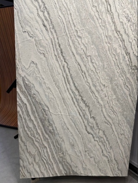 Kamień w rolce Fornir kamienny Naturalny KILIAN LIGHT GREY 122x280x0,3 cm