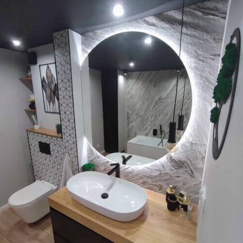 Kamień w rolce Fornir kamienny Naturalny KILIAN LIGHT GREY 122x280x0,3 cm