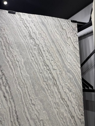 Kamień w rolce Fornir kamienny Naturalny KILIAN LIGHT GREY 122x61x0,3 cm