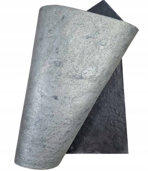 Kamień w rolce Fornir kamienny Naturalny Silver grey 122x280x0,3cm
