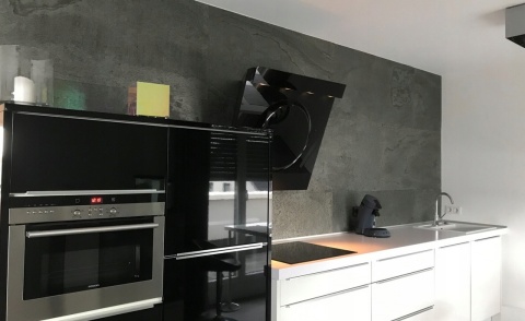 Kamień w rolce Fornir kamienny Naturalny Silver grey 122x61x0,2 cm SLATE