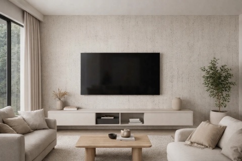 Kamień w rolce Fornir kamienny Naturalny TRAWERTYN BEIGE 122x280x0,3 cm