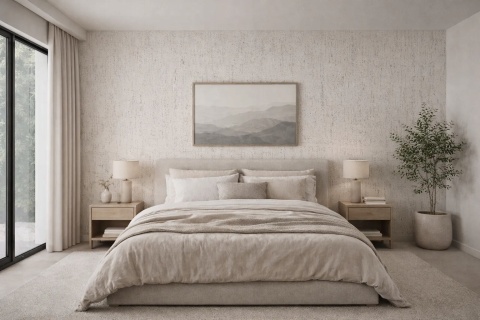 Kamień w rolce Fornir kamienny Naturalny TRAWERTYN BEIGE 122x280x0,3 cm