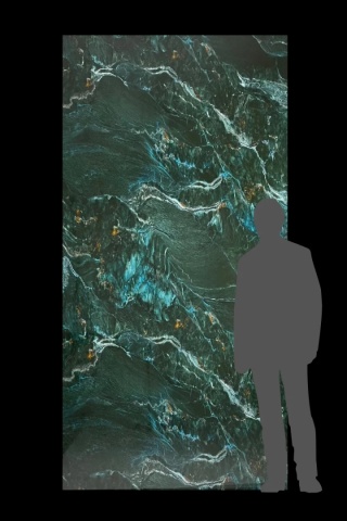 PŁYTA PVC Wodoodporna Emerald Ocean 280x122 POŁYSK