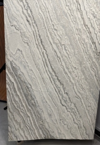 PRÓBKA Kamień w rolce Fornir kamienny Naturalny MILIAN WHITE 30x20x0,3 cm