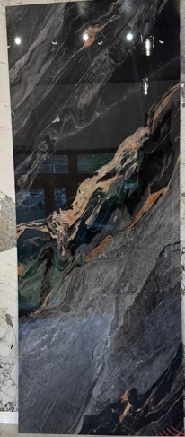 PRÓBKA Płyta Węglowa WPC wodoodporna HARDSTONE GUSTO BLACK 30X20 MATOWA