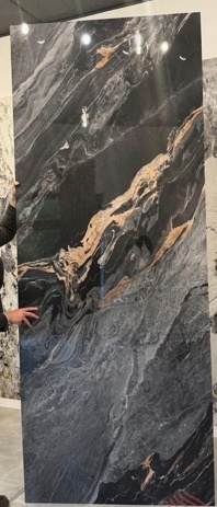 PRÓBKA Płyta Węglowa WPC wodoodporna HARDSTONE GUSTO BLACK 30X20 MATOWA