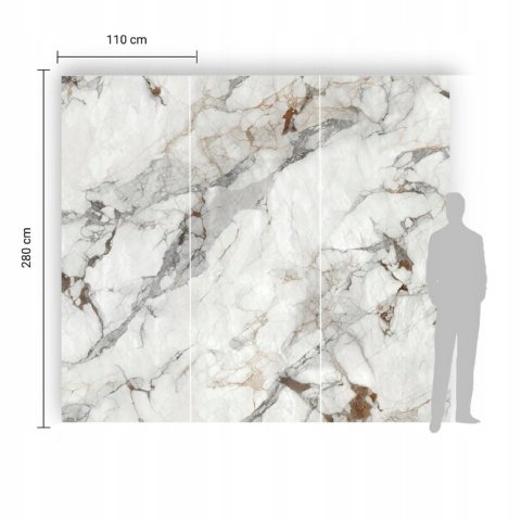 PRÓBKA Płyta Węglowa wodoodporna HARDSTONE GOLD GRANDE 30X200,3cm Matowa