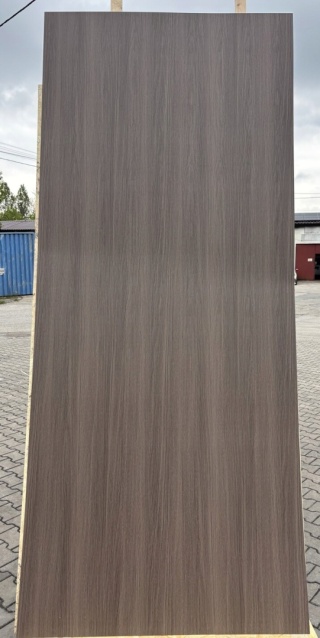 Płyta ŚCIENNA Panel wododporny PVC DĄB BROWN STRUKTURA 280x122x0,3cm MATOWA