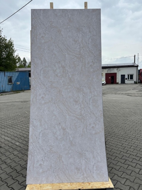 Płyta ŚCIENNA Panel wododporny STRUKTURA KAMIENIA PVC 280x122x0,3cm MATOWA