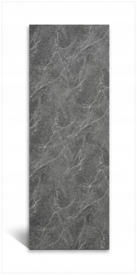 Płyta ŚCIENNA Panel wodoodporny PVC STRUKTURA GREY 280x122x0,3cm MATOWA