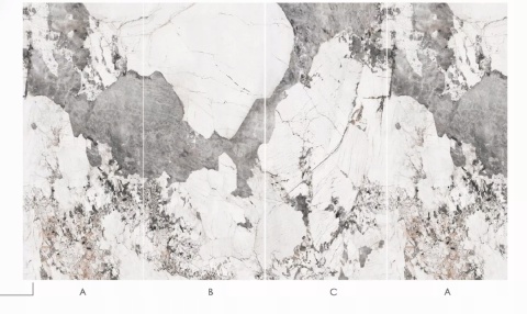 Płyta ŚCIENNA Płyta węglowa PVC LAVERO GREY 280x122x0,3cm POŁYSK
