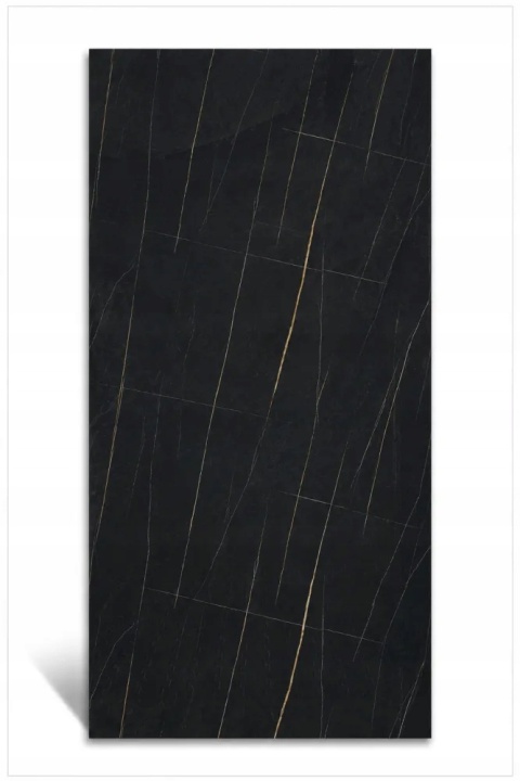 Płyta ŚCIENNA węglowa Panel wododporny BLACK NIGHT 280x122x0,3 POŁYSK