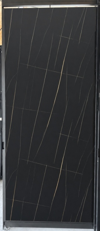 Płyta ŚCIENNA węglowa Panel wododporny BLACK NIGHT 280x122x0,3 POŁYSK