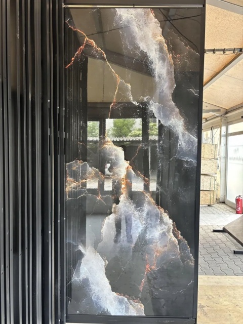 Płyta ŚCIENNA węglowa Panel wododporny GALAXY STAR 280x122x0,3 POŁYSK