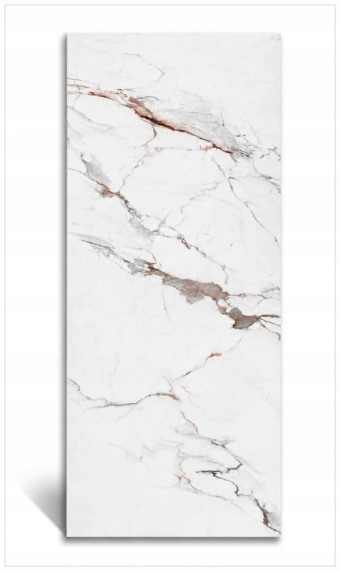 Płyta ŚCIENNA węglowa Panel wododporny PERLA 280x122x0,3cm WYSOKI POŁYSK