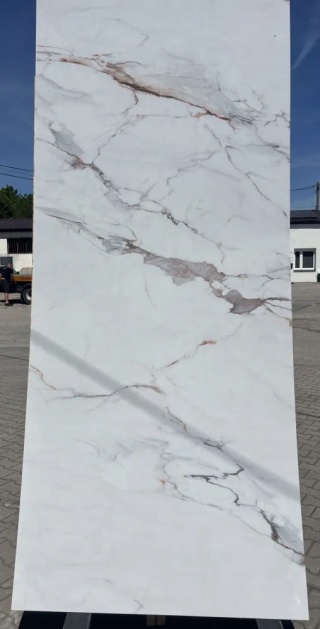 Płyta ŚCIENNA węglowa Panel wododporny PERLA 280x122x0,3cm WYSOKI POŁYSK