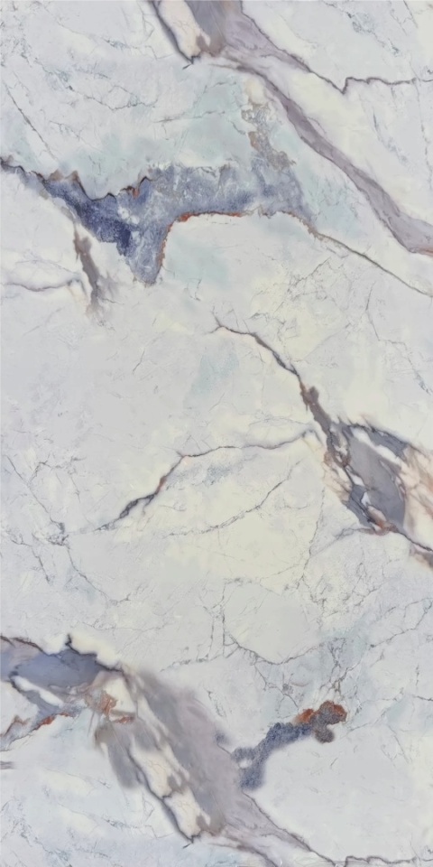 Płyta Węglowa Panel Light BLUE 280x121,5x0,3cm POŁYSK PREMIUM