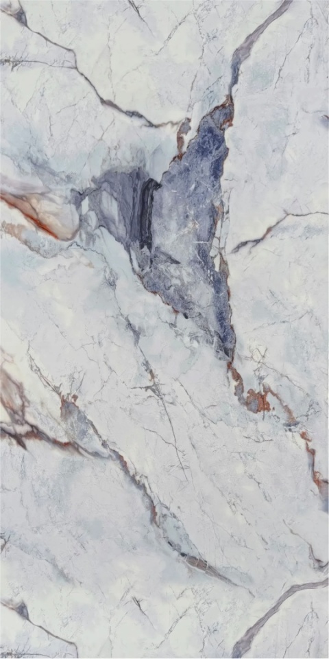 Płyta Węglowa Panel Light BLUE 280x121,5x0,3cm POŁYSK PREMIUM