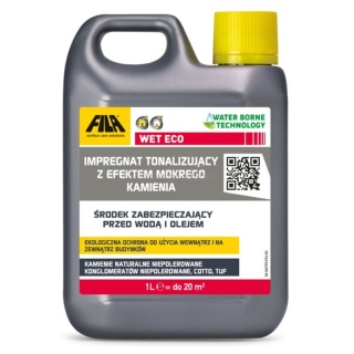 Impregnat do kamienia FILA Wet 1L | Efekt mokrego kamienia |