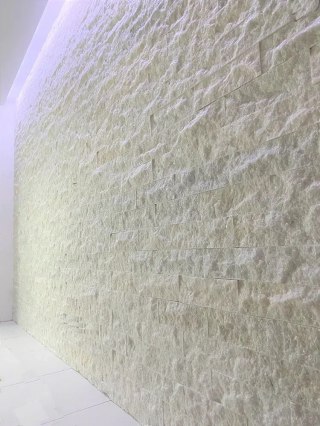 Kamień dekoracyjny marmurowy Pure White Brick 7x30