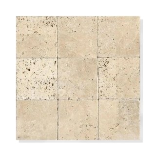 Kamień dekoracyjny trawertyn Ivory Classic Mix 10x10