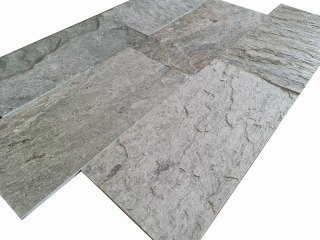 Kamień elewacyjny-dekoracyjny kwarcytowy Silver Shine 30x60