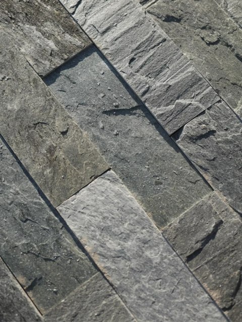 Kamień elewacyjny-dekoracyjny kwarcytowy Silver Shine Brick 10x30
