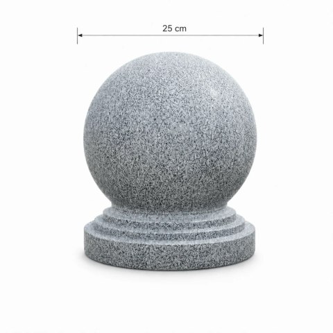 Ogrodowa Kula Granitowa polerowana G603 fi 25cm