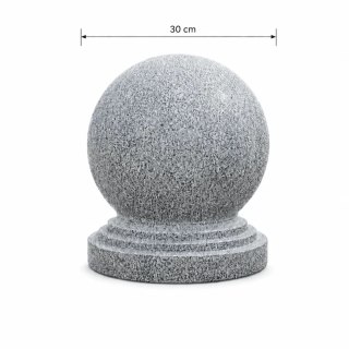 Ogrodowa Kula Granitowa polerowana G603 fi 30 cm