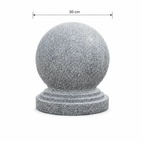 Ogrodowa Kula Granitowa polerowana G603 fi 30 cm