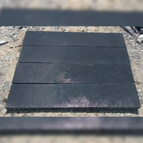 Palisada | Obrzeże Wapienne Kadappa Black Limestone 100x20x5 cm