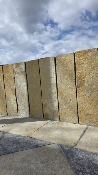 Palisada | Obrzeże Wapienne Tandur Yellow Limestone 100x20x5