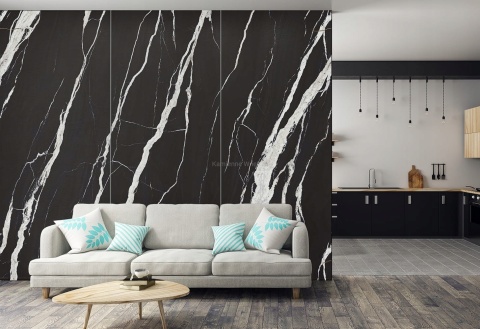 Płyta BLACK NERO Węglowa 280x112x0,5cm Matowa wodoodporna SPC