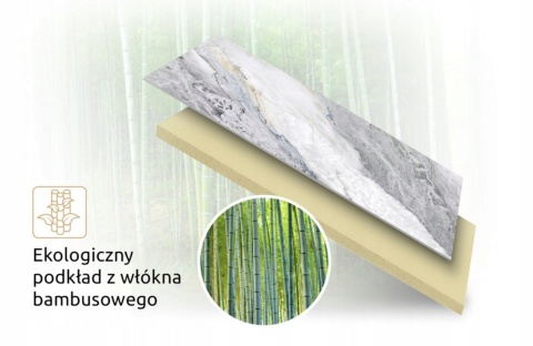 Płyta BLACK NERO Węglowa 280x112x0,5cm Matowa wodoodporna SPC