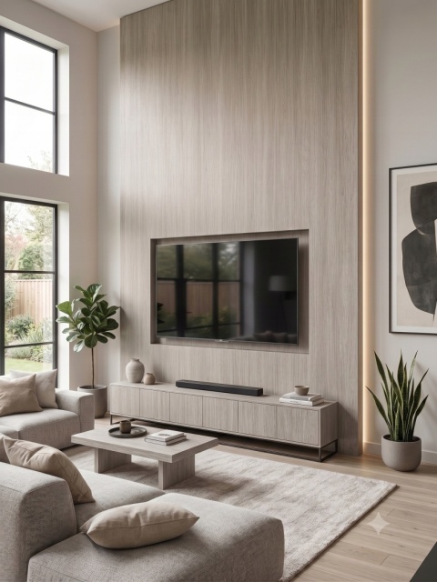 Płyta ŚCIENNA węglowa Panel wododporny DĄB BEIGE 280x122x0,3 STRUKTURA MAT