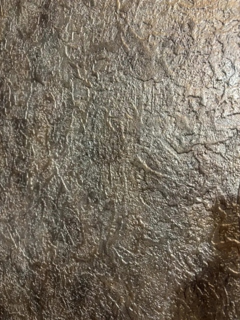 Płyta ŚCIENNA węglowa Panel wododporny MIEDZIANY METALIC 280x122x0,3 POŁYSK